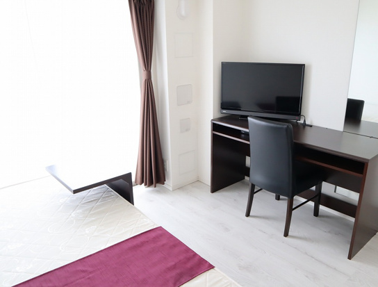 Bright furnished room