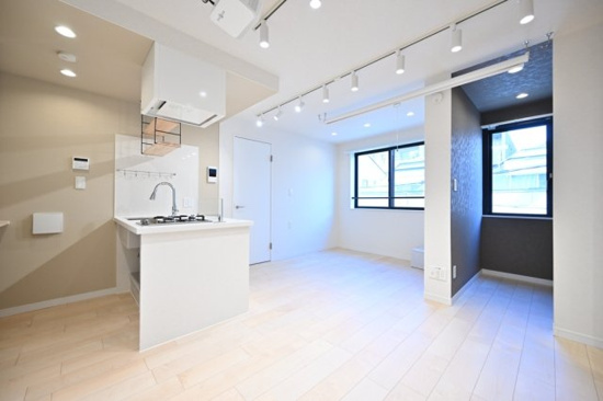 Living room/Open Kitchen